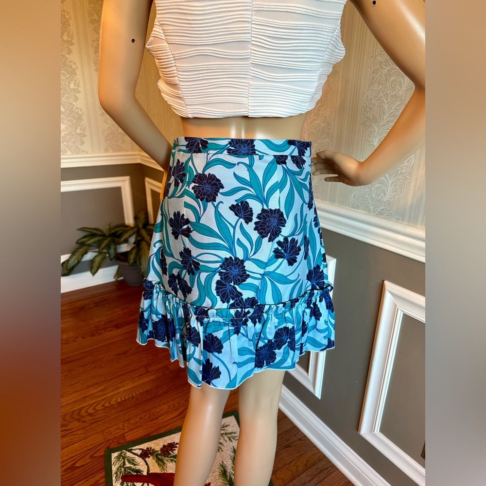 DRAPER JAMES! Buttercup Bloom🌸Madison Skirt/Buttercup Blue/Size-0 - Picture 5 of 13